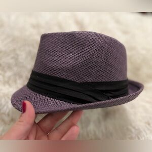 Milani Purple and Black Hat